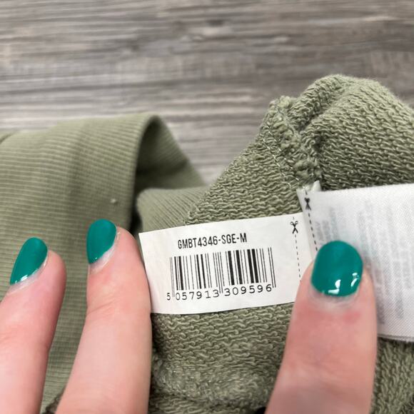 Gymshark Restore Joggers Desert Sage Green Mens M Training Tapered Leg Sweatpant - Picture 5 of 12